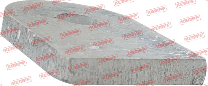 35676 Kempf Formblech f. Anschlag f. Rollplane, f. SPP